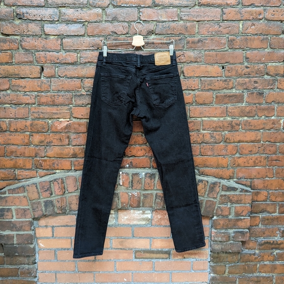 Levi's Premium Black Denim 511s W 32 L 34 - Picture 2 of 10